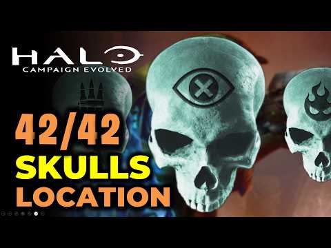 All 42 Skulls Location | Halo Campaign Evolved