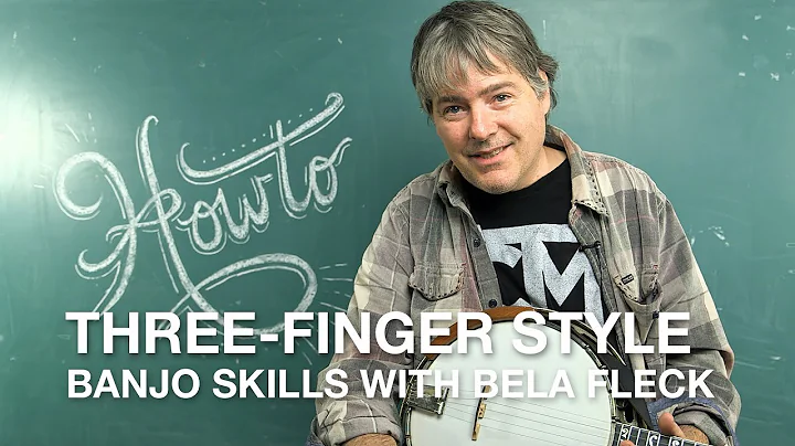 Bela Fleck teaches us his 'three-finger' style banjo technique