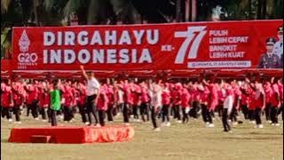 Senam Seribu orang pagi ini di alun-alun Jember.Senam Wes Wayahe.#senamkreasi #jemberbangkit