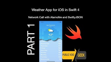 How to build a weather app for iOS in Swift 4 Part 1