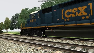 CSX SD40-3 K5LA Teaser