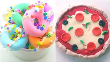 MEGA SLIME ASMR COMPILATION | 1 HOUR OF CLAY SLIME MIXING ASMR | SATISFYING CLAY SLIME MIXING