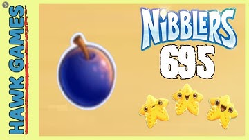 Fruit Nibblers Level 695 - 3 Stars Walkthrough, No Boosters