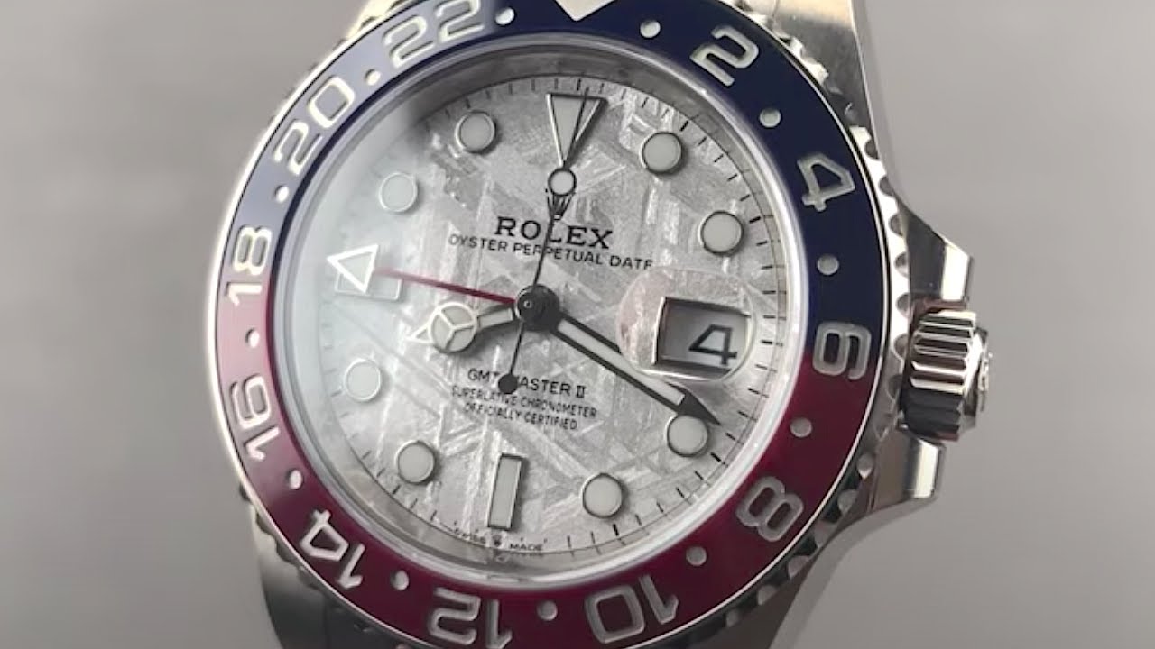 rolex gmt master ii meteorite