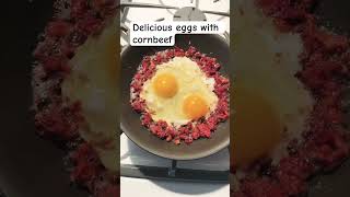Delicious Egg With Cornbeef