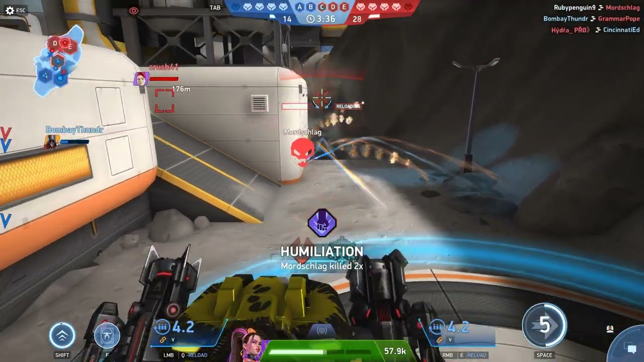 Mech Arena Gameplay (getting the most kills in a match)