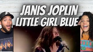 HAPPY CHANNELVERSARY!| FIRST TIME HEARING Janis Joplin  -  Little Girl Blue REACTION