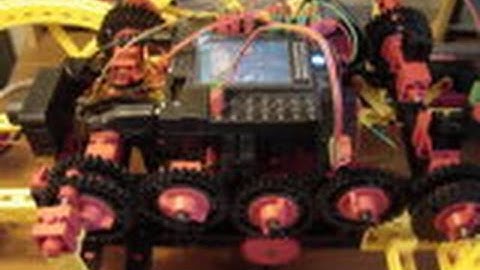 fischertechnik TXT controller : Mirft2 ep. 54 - Legs, gears, reconstruction, Python, counters