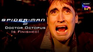 Spiderman ने किया Doctor Octopus का खात्मा | Spider-Man 2 2004 | Hindi Dubbed | Action Scenes