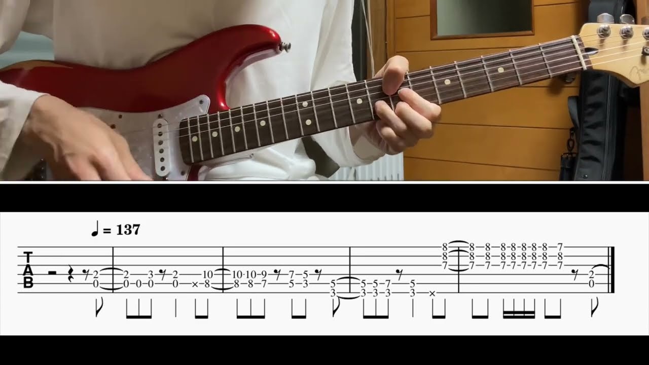 ロン・サール ギタースコア タブ譜 ron thal 速弾きbumblefoot
