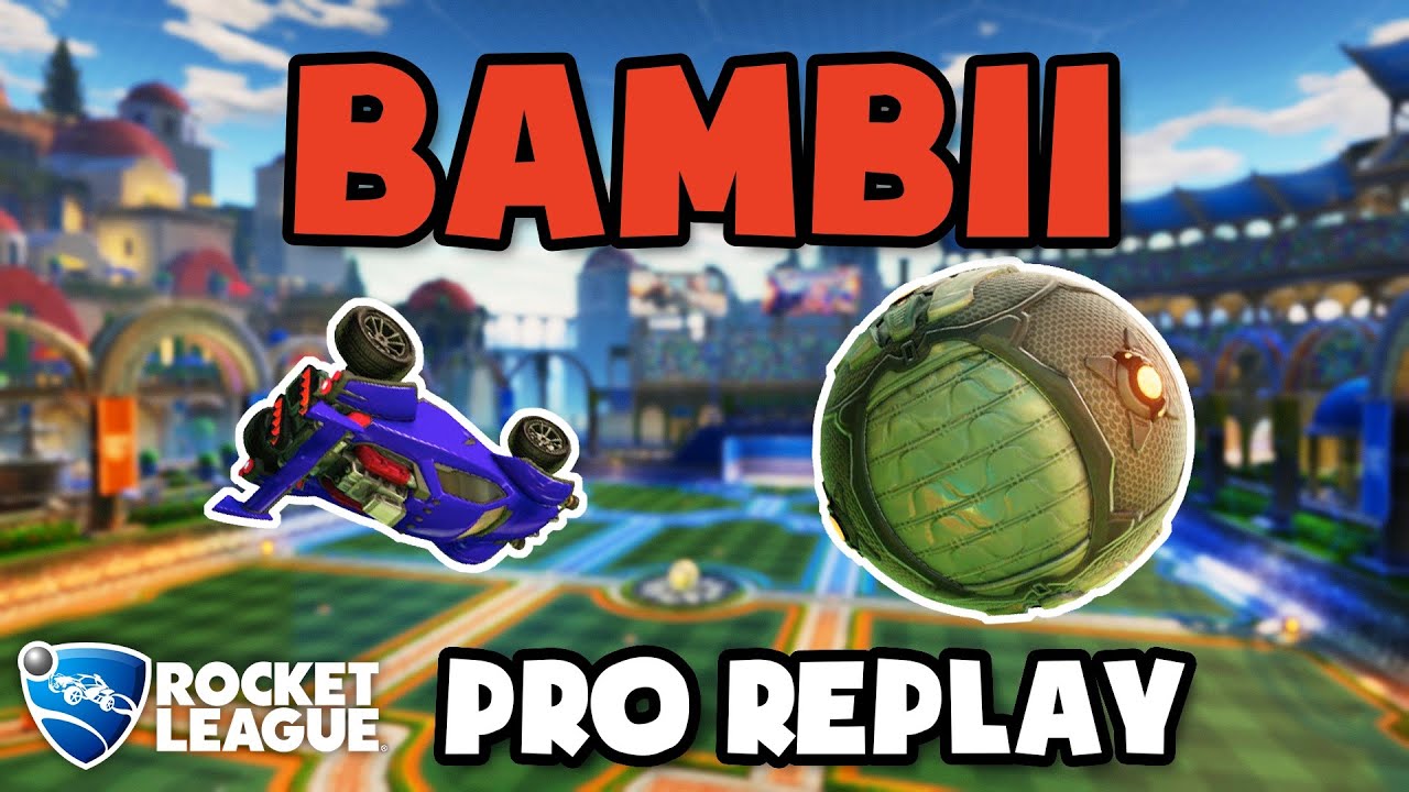 Bambii Pro Ranked 2v2 POV #76 - Rocket League Replays