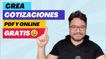 Cómo crear una cotización en PDF online y gratis