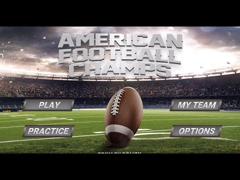 American Football Champs - Gameplay IOS & Android - YouTube