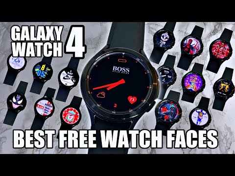 Samsung Galaxy Watch 4 Series - Best FREE WATCH FACES to download!