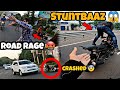 Fight with car driver  stuntbaaz ka hua live accident  hyper ride  must watch badaltoxic