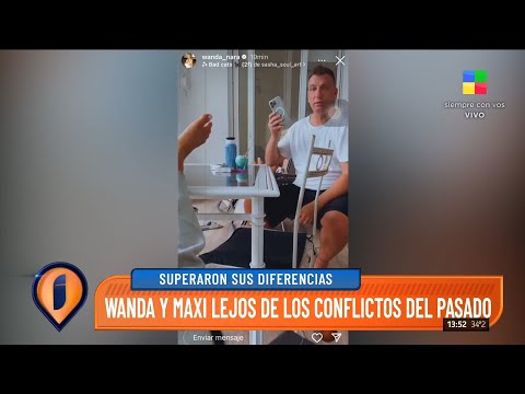 ? Wanda Nara y Maxi López: reconciliación familiar