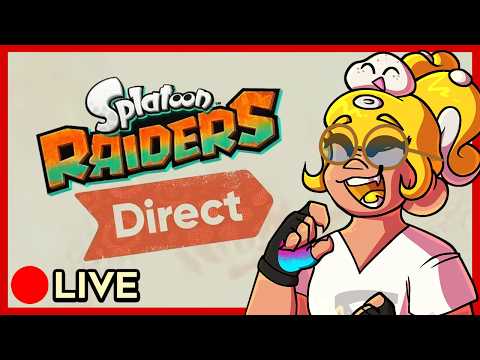 🔴 Speedrunner Reacts to the Splatoon Raiders Direct