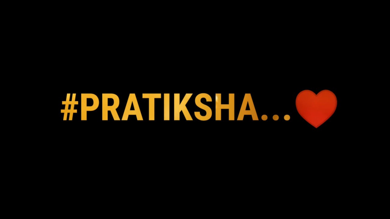 Pratiksha Name Art Whatsapp Status Youtube