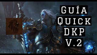 Guía DKP (Quick DKP V2) - Warmane