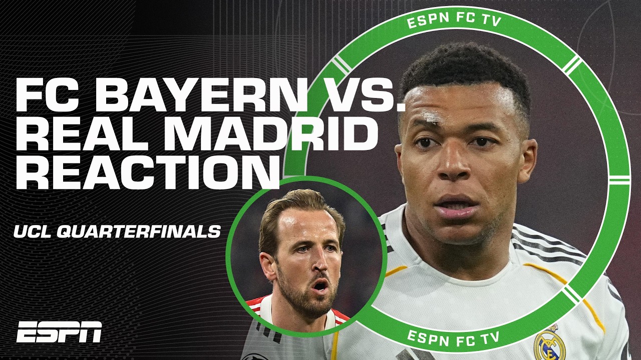 Craig Burley says Real Madrid's UCL loss to FC Bayern is 'not because of the referees!' 🗣️ | ESPN FC