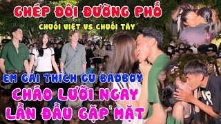 Girl Hà Nội Cháo Lưỡi Với Trai Lạ Sài Gòn Ngay Lần Đầu Gặp Mặt Ghép Đôi Đường Phố 64 Nth Vlog