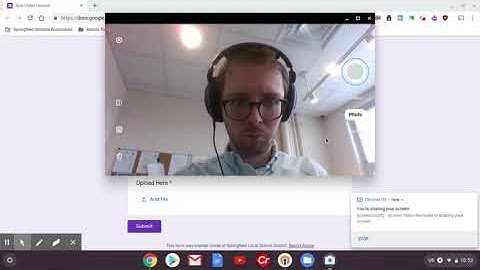[Chromebook]How to record a video with the webcam