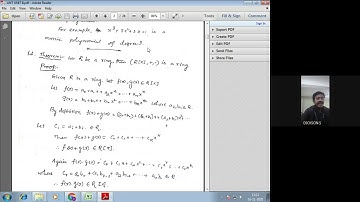 Algebra and Number Theory UNIT II