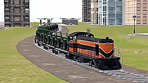Train Sim - Metropolis Using ALCO S3 - Simulasi Kereta Api