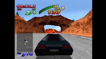 Road & Track Presents: The Need For Speed (PlayStation, 1996) Rusty Springs