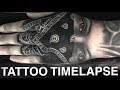 TATTOO TIME LAPSE | GANGSTER GIRL ON HAND | CHRISSY LEE