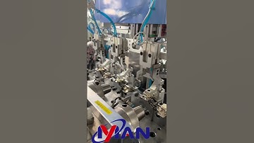 Full automatic assembly machine for soft close door hinge#hinge riveting #furniture connectors