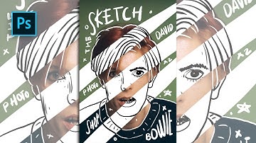 How to Create Sketch & Doodle Portrait Effect in Photoshop - #Photoshop Tutorials