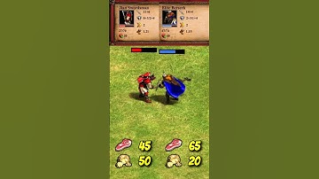 Jian Swordsman vs Elite Berserk | The Three Kingdoms | AoE2 #Shorts