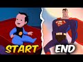 The entire story of superman the animated series in 74 minutes