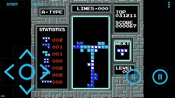 Tetris (NES) - 100 Lines (Level 0) Speedrun in 6:48 *PB*