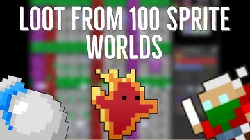 Loot From 100 Sprite Worlds - RotMG