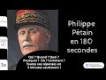 Philippe ptain en 180 secondes