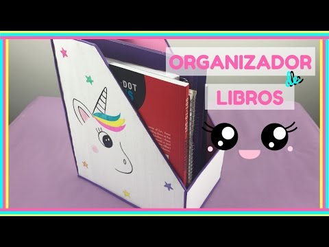 ORGANIZADOR DE LIBROS (Kawaii)