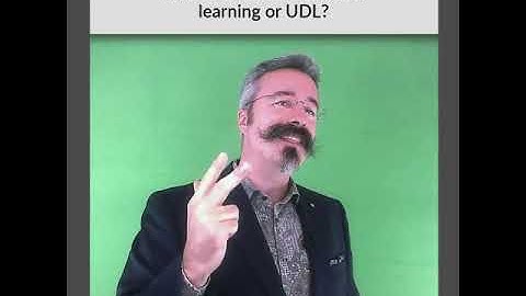 What Is Universal Design for Learning UDL?