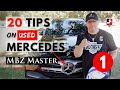 20 TIPS on buying a USED Mercedes | Part 1 - Inspect it yourself 🔎 Tips &amp; Tricks!