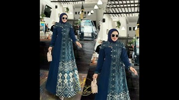 Thumbnail of baju muslim model baru era digital syar'i cantik 🌷Dress SHAUGIAH 🌹Ramona Dress👑Elizabeth ✨PRILLY ❤️