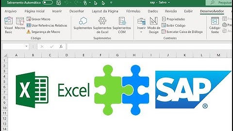 Excel + VBA + SAP - Integrando tudo
