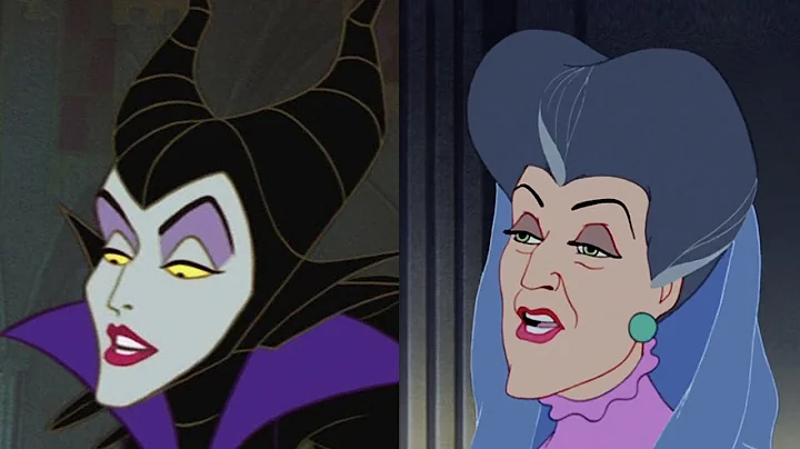 Disney Doppelgngers: Maleficent & Lady Tremaine