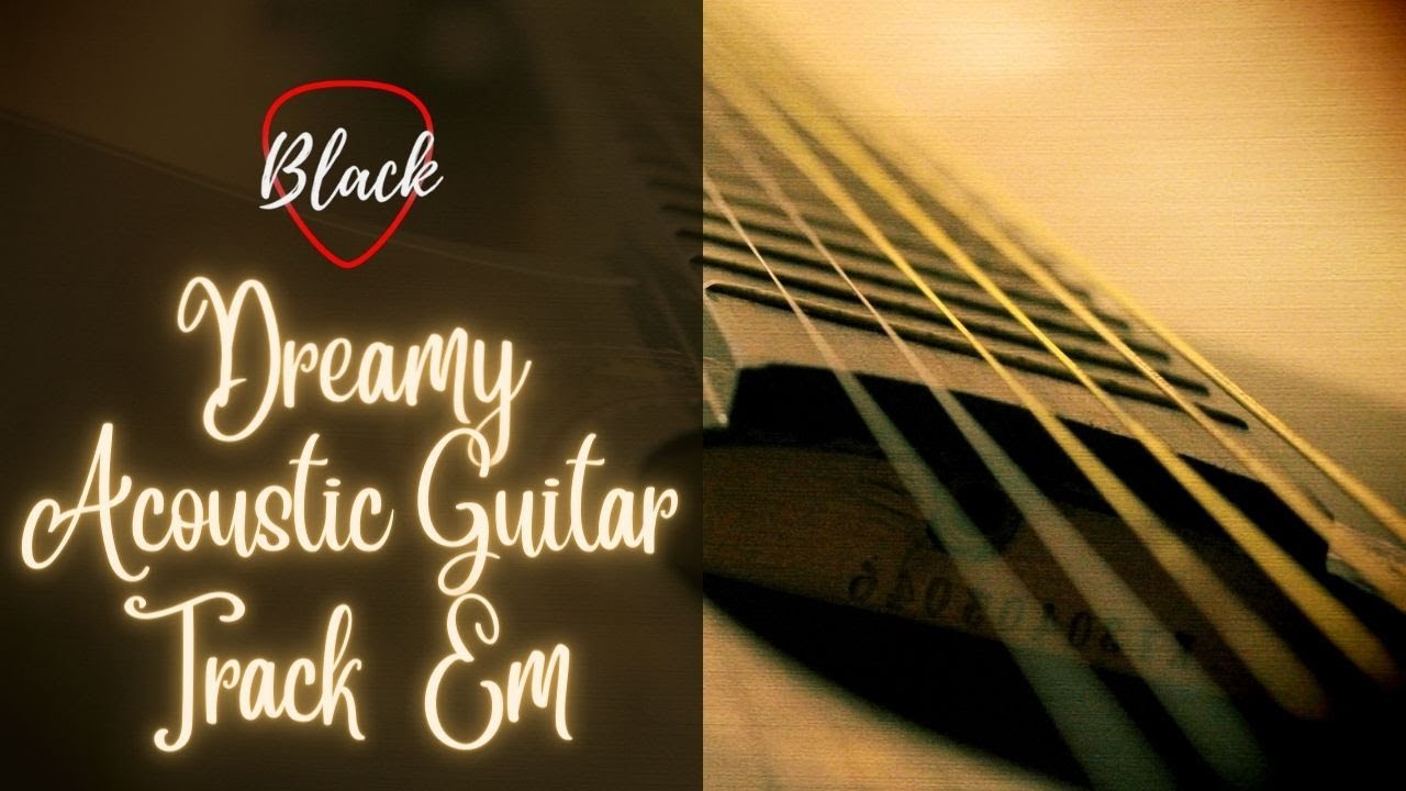Dreamy Acoustic Guitar Backing Track E minor