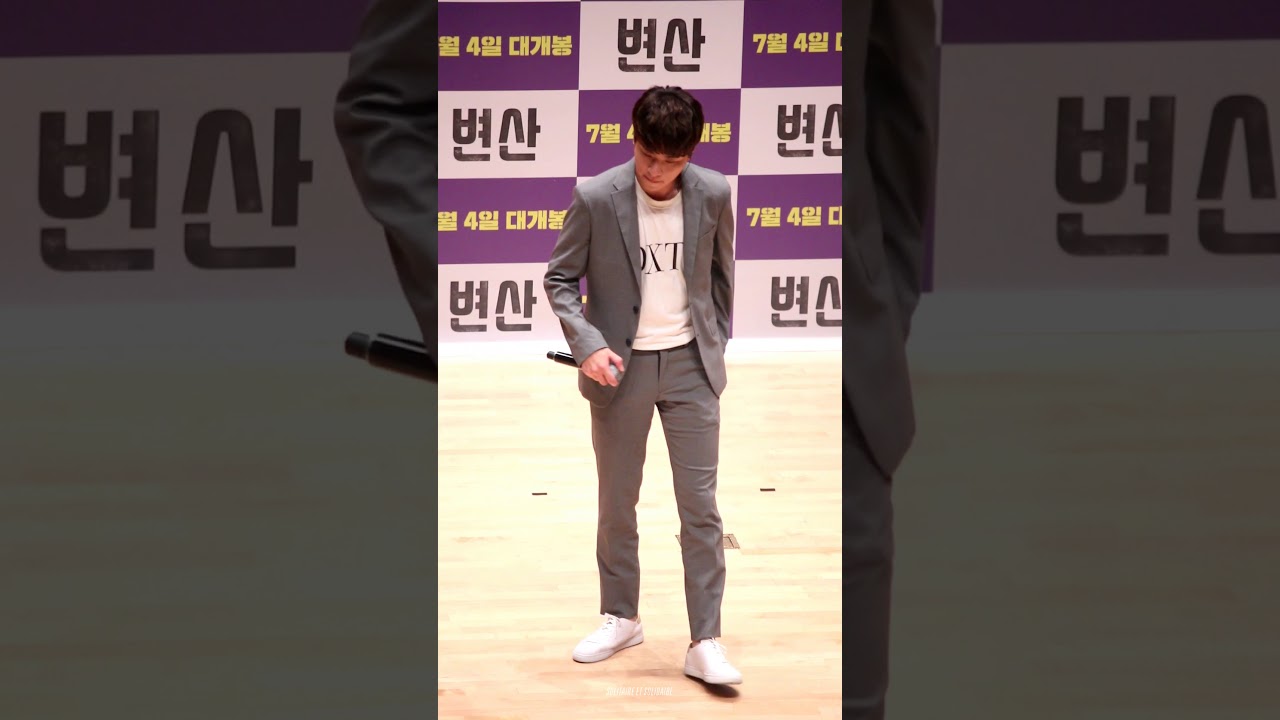 박정민 : 180619 영화 [변산] 시네콘서트 랩 공연 cam full ver.