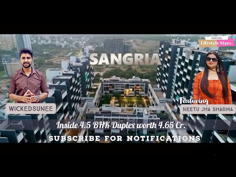 Lifestyle Luxury Property Tour | Inside Sangria 4 BHK duplex worth 4.65 Cr| NIBM South Pune | Vlog#3