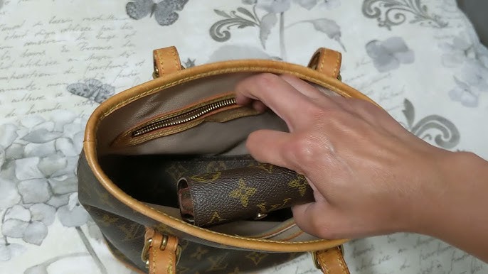 Restoration of Sticky Louis Vuitton Monogram Bucket Bag 27 - Yourgreatfinds