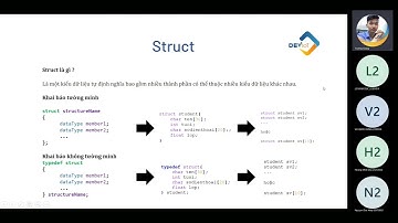 Bài 4. Struct, Union | Lập trình C Nâng Cao