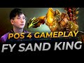 Sand King Support Pos 4 by fy | Full Gameplay Dota 2 Replay
