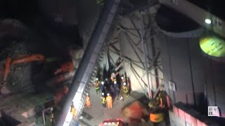 奈良の生コン会社で生き埋め、作業員２人死亡